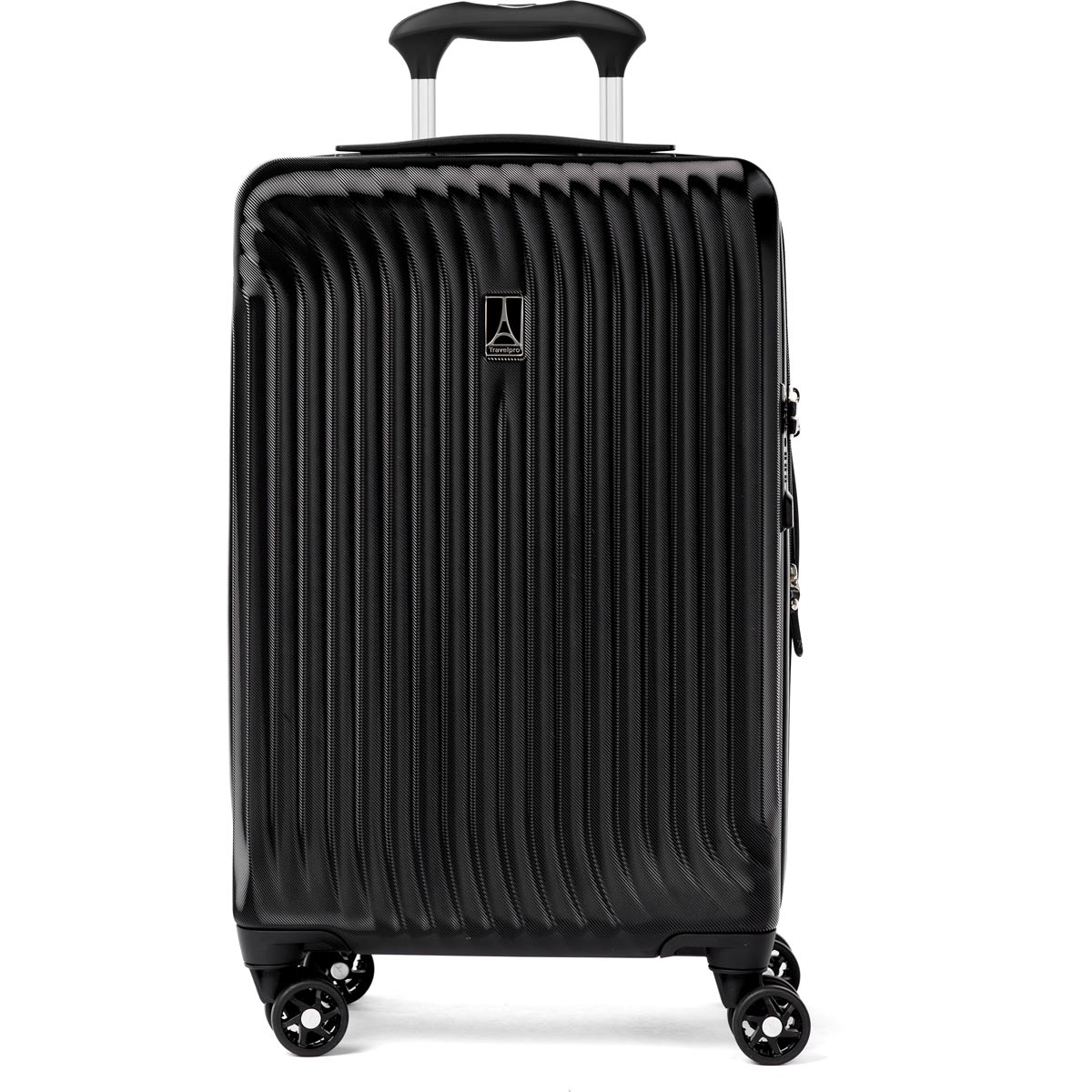 Travelpro Maxlite Air Carry-On Expandable Hardside Spinner Luggage in Metallic Silver