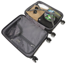 Load image into Gallery viewer, Ful Impulse Ombre 3pc Spinner Luggage Set - inside
