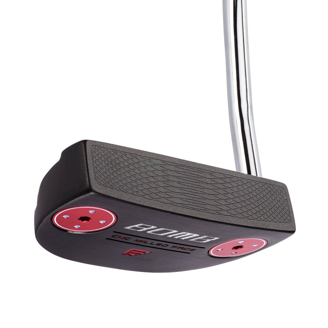 Founders Club Bomb Mallet Putter 35 Inches Right Hand with Head Cover - face