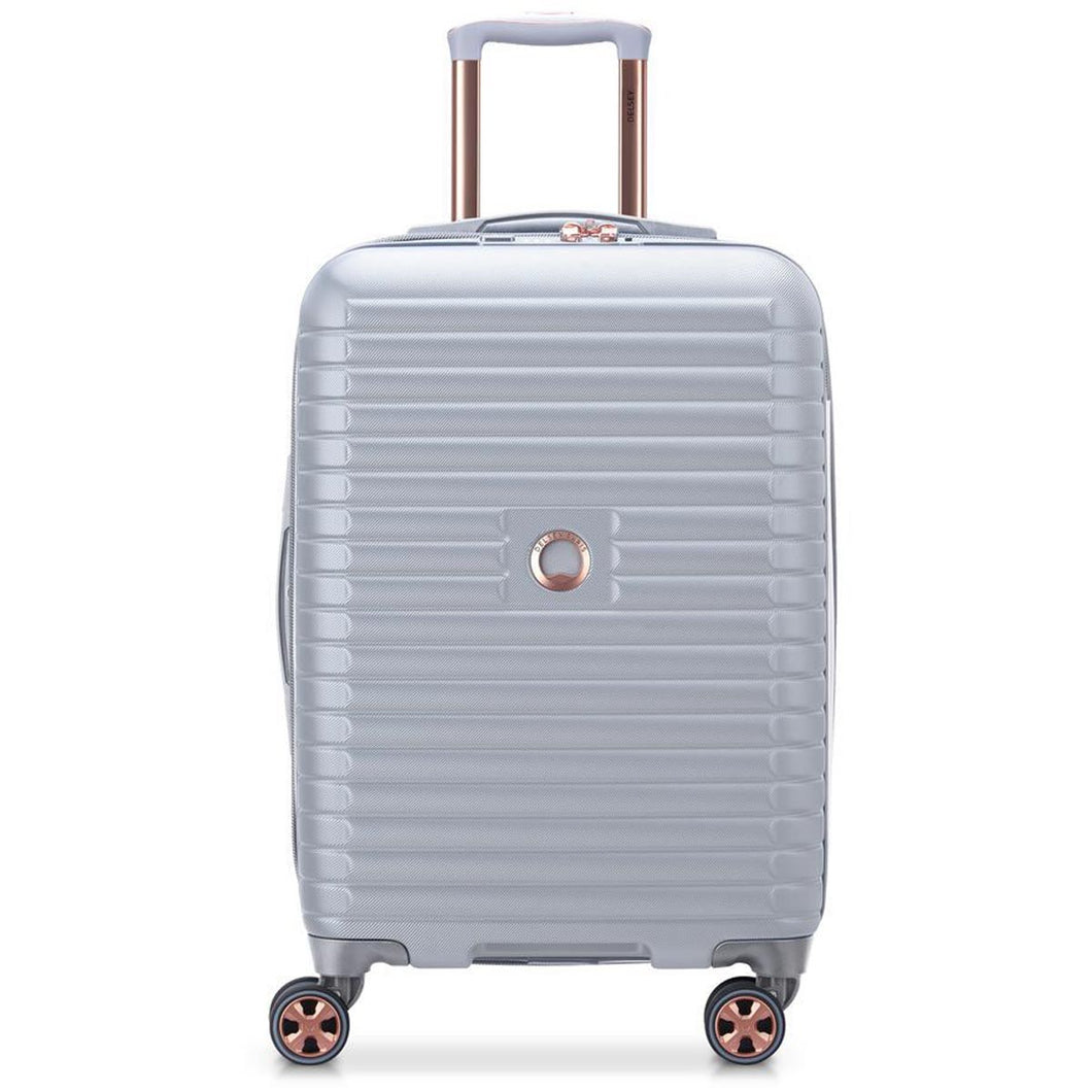 Delsey Cruise 3.0 Expandable Spinner Carry On - silver