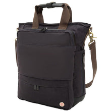 Load image into Gallery viewer, Manhattan Portage Waxed Nylon Fordham Convertible Bag - Blue Frontview
